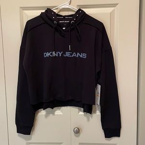 DKNY jeans croptop hoodie